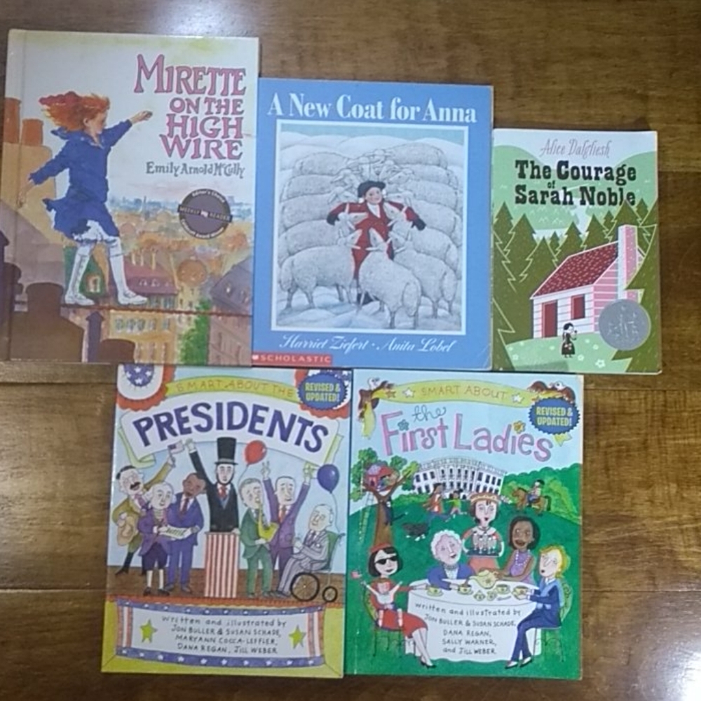Five kids books